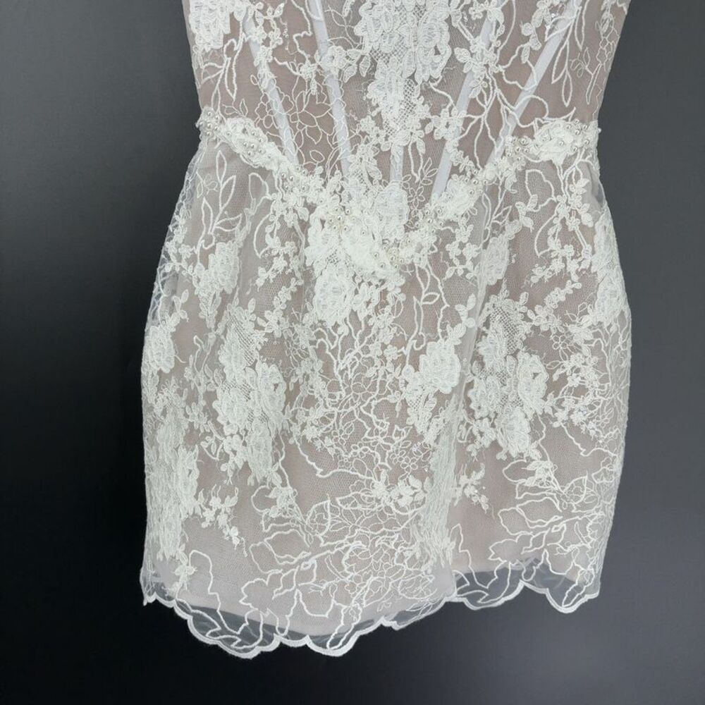 Rosie Etienne Lara Dress in White - Picture 3 of 9